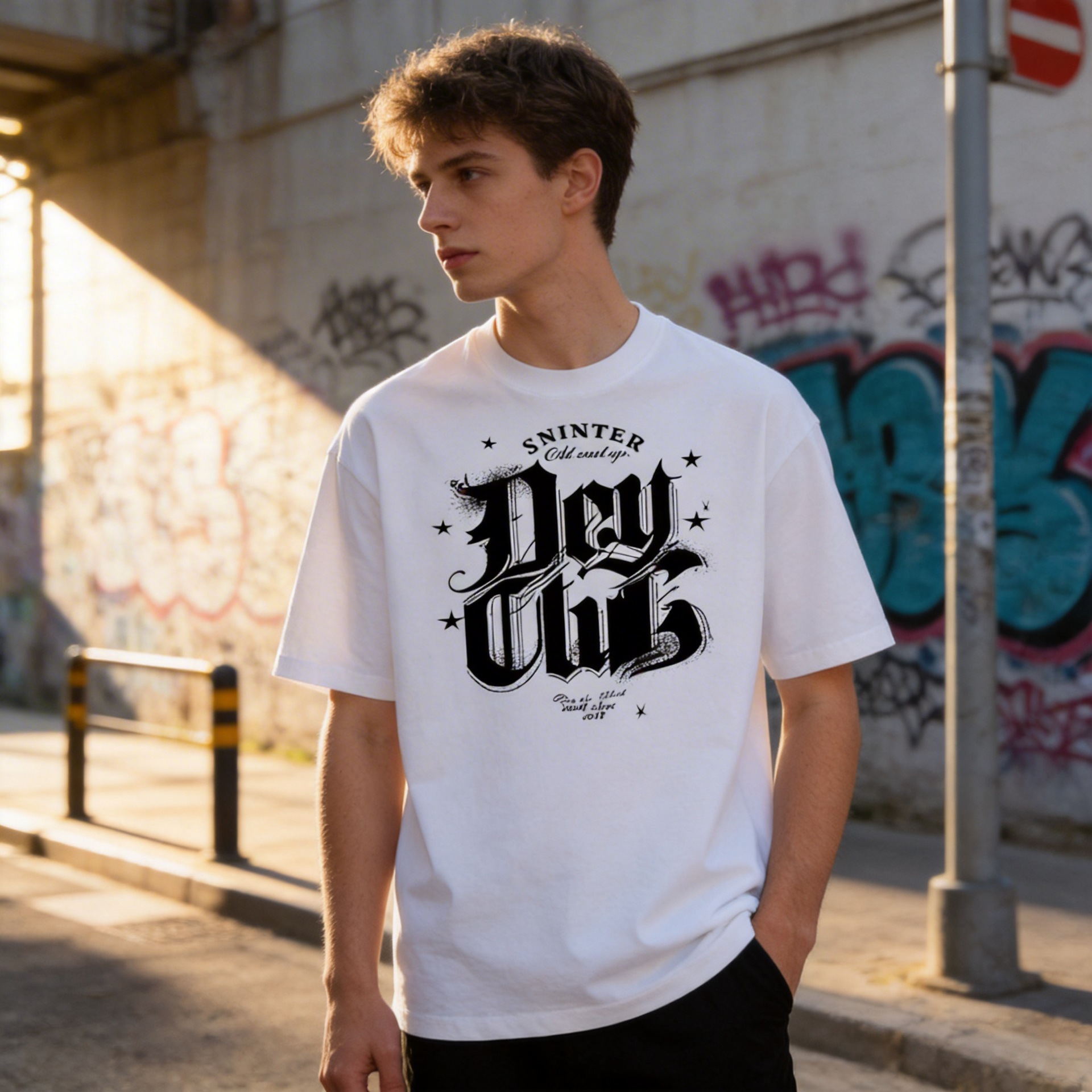 Men's Crew-Neck Casual T-Shirt